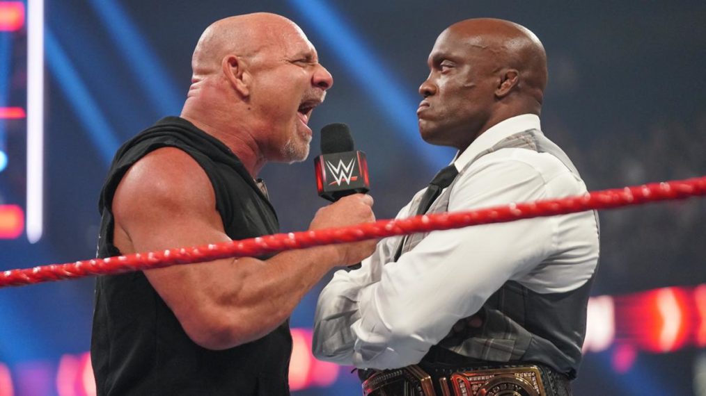 Bobby Lashley and Bill Goldberg