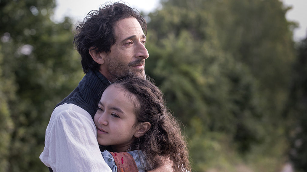 Adrien Brody and Sirena Gulamgaus in the pilot episode of 'Chapelwaite'