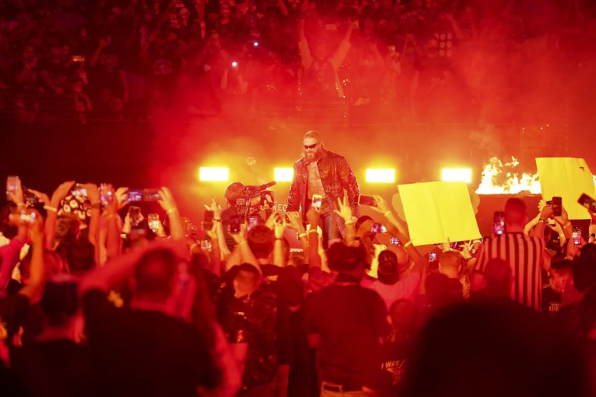 Edge Makes Entrance at SummerSlam