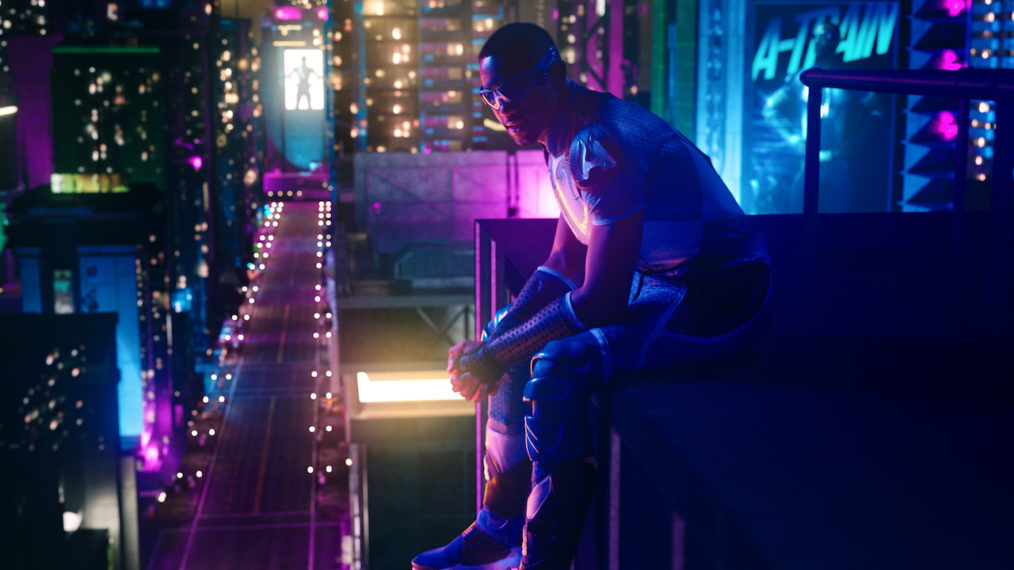 'The Boys' Jessie T. Usher's ATrain Spits Rhymes in 'Faster' (VIDEO)