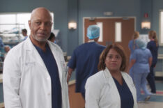 James Pickens Jr as Richard, Chandra Wilson as Bailey in Grey's Anatomy