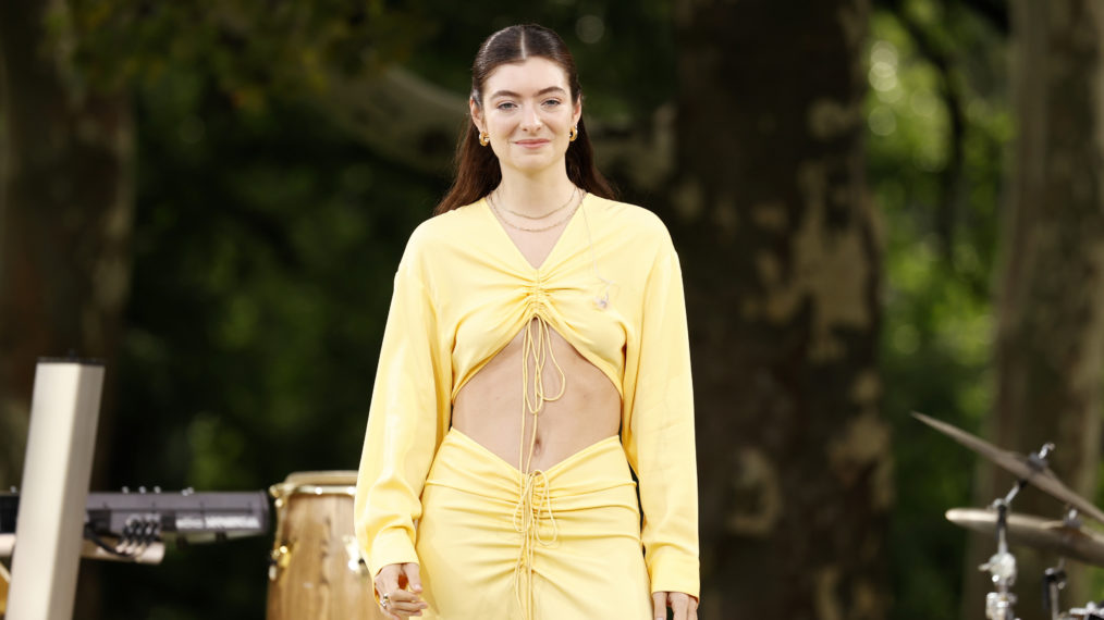 Lorde performs at Good Morning America's Summer Concert Series