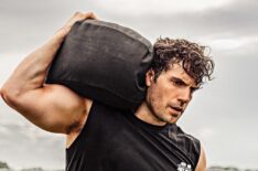 Henry Cavill working out