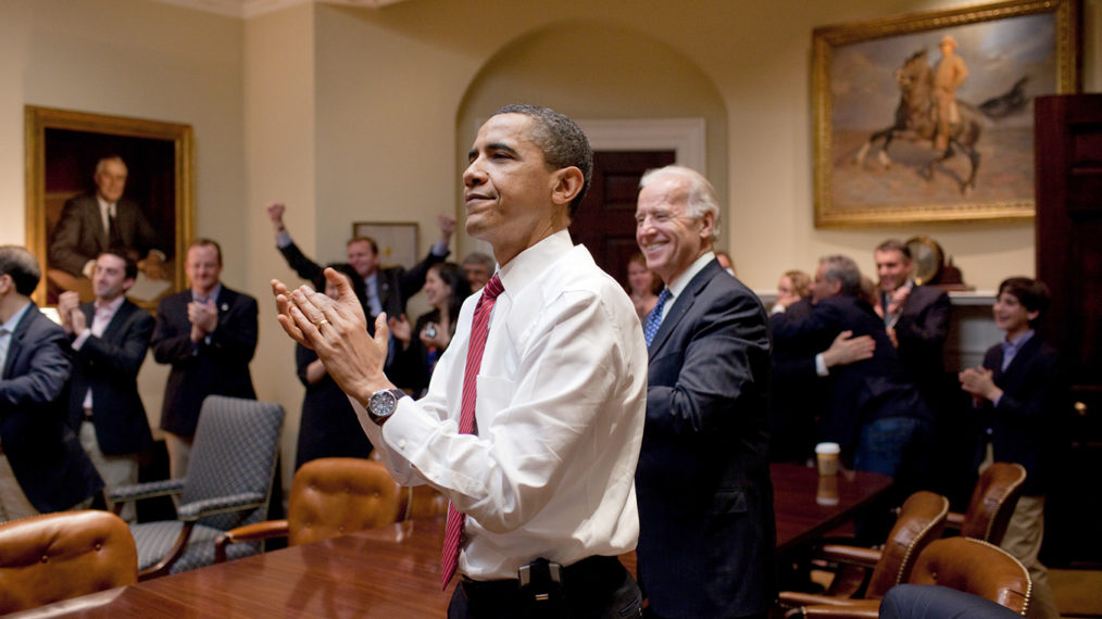 Barack Obama and Joe Biden