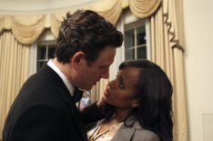 Tony Goldwyn and Kerry Washington in Scandal