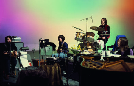 Paul McCartney, George Harrison, Ringo Starr, John Lennon in The Beatles Get Back