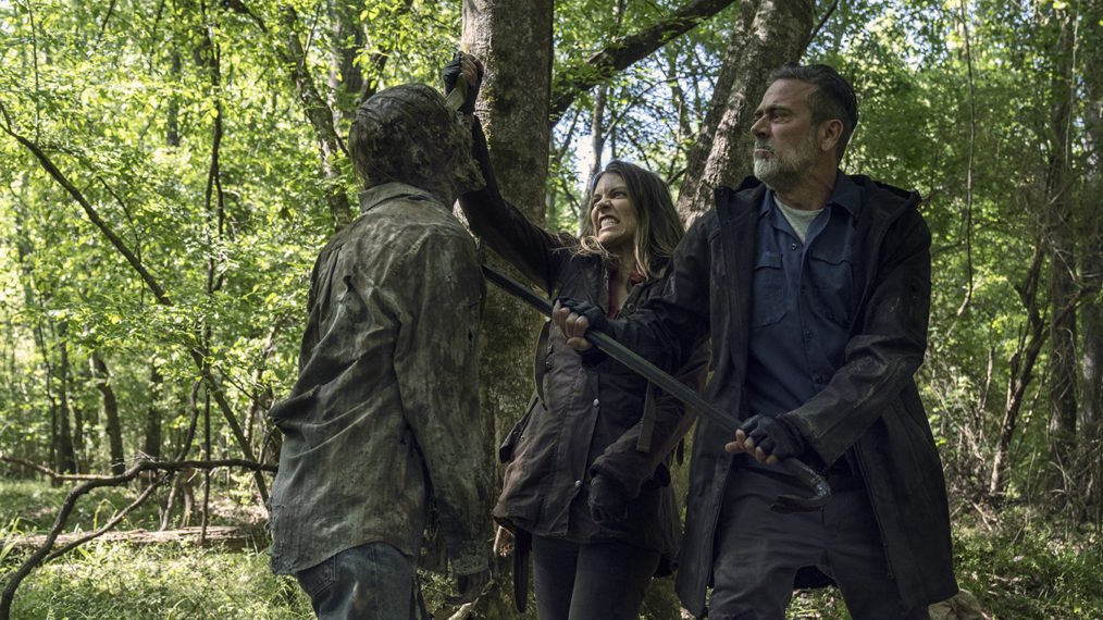 'The Walking Dead' Stars Lauren Cohan and Jeffrey Dean Morgan