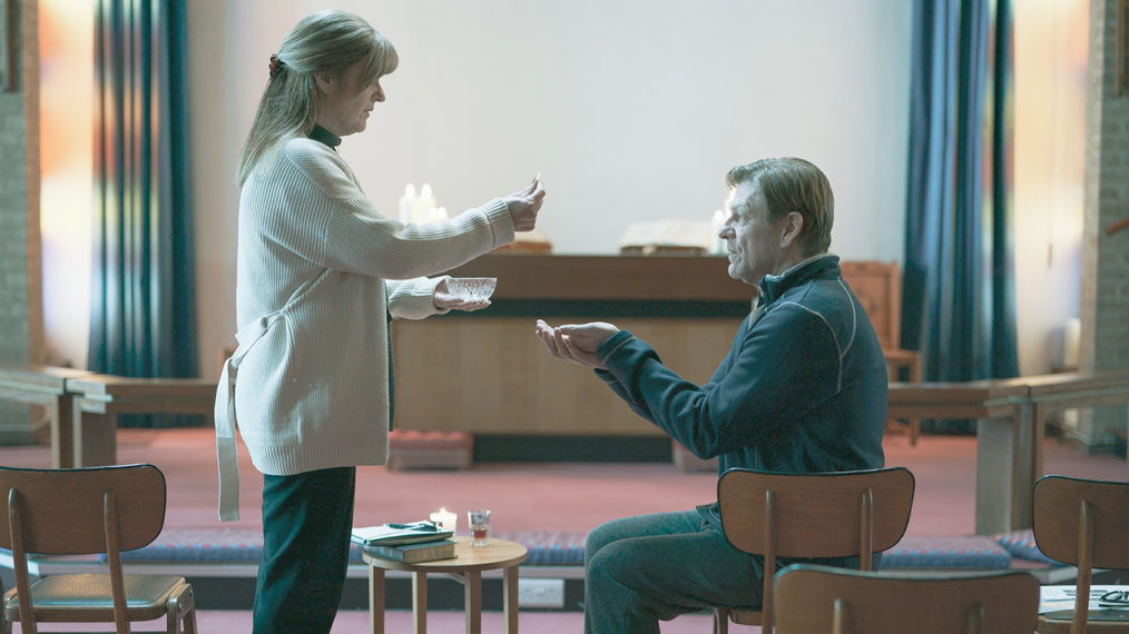 Siobhan Finneran and Sean Bean in ‘Time’