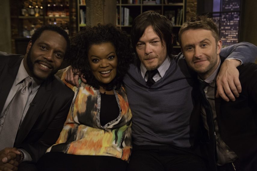 Yvette Nicole Brown, Chris Hardwick, Norman Reedus and Chad Coleman 