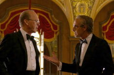 Worth - Michael Keaton as Kenneth Feinberg and Stanley Tucci as Charles Wolf