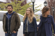 James Roday Rodriguez as Gary, Lizzy Greene as Sophie, and Stephanie Szostak as Delilah in A Million Little Things