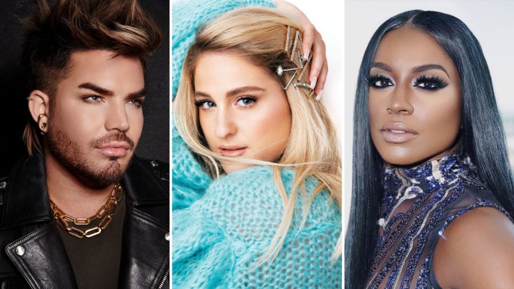 Adam Lambert Meghan Trainor Ester Dean Clash of the Cover Bands