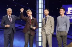 Alex Trebek, Ken Jennings, Brad Rutter, James Holzhauer - Jeopardy! Greatest of All Time