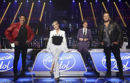 'American Idol' Judges Lionel Richie Katy Perry, and Luke Bryan and Host Ryan Seacrest