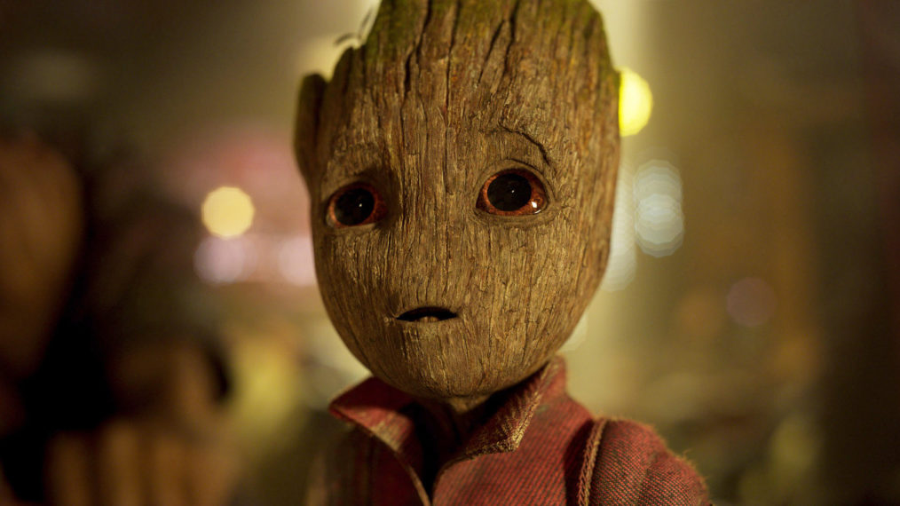 Vin Diesel as Groot in Guardians of the Galaxy