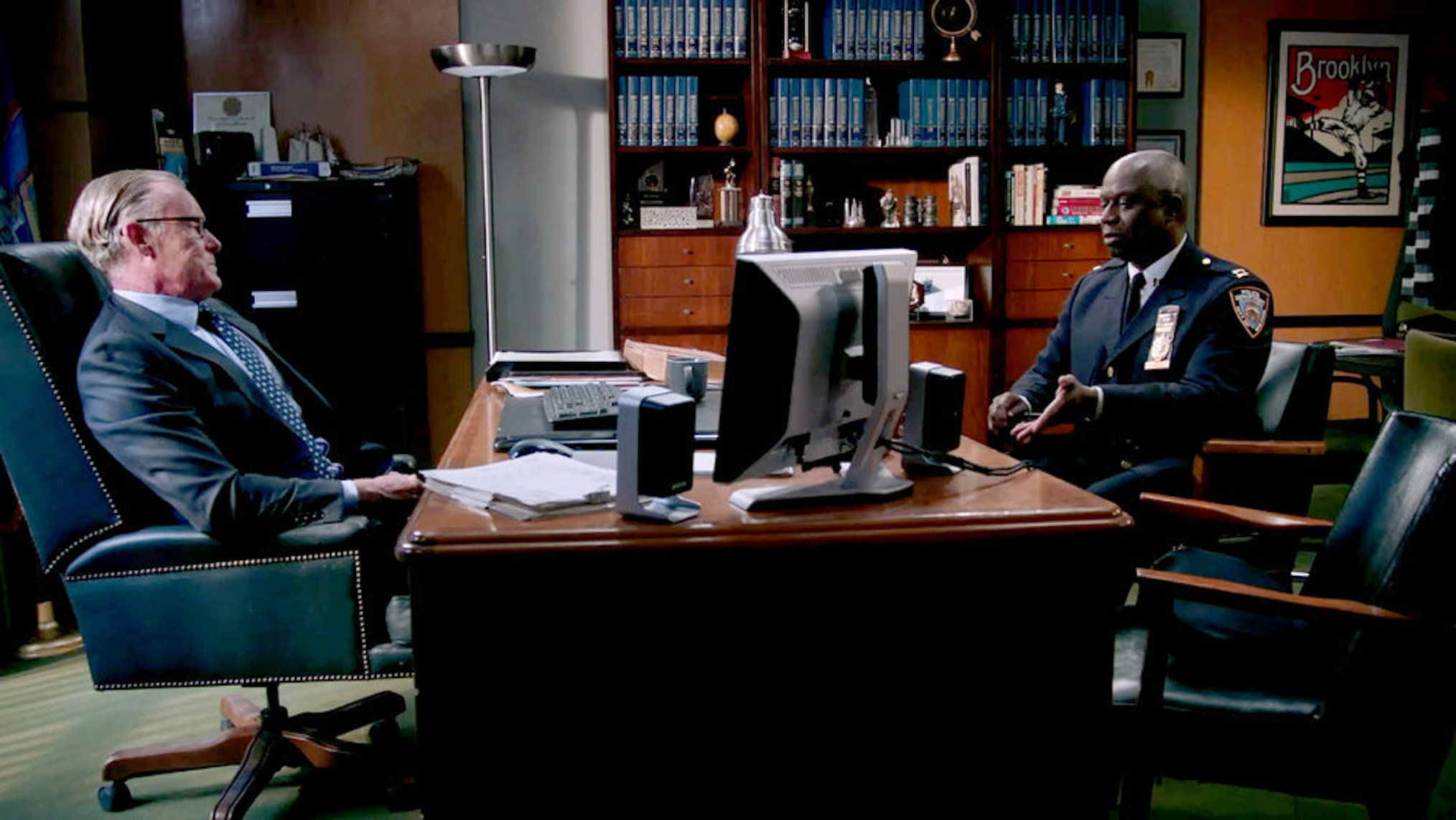 'Brooklyn Nine-Nine' Guest Star John C. McGinley and Star Andre Braugher