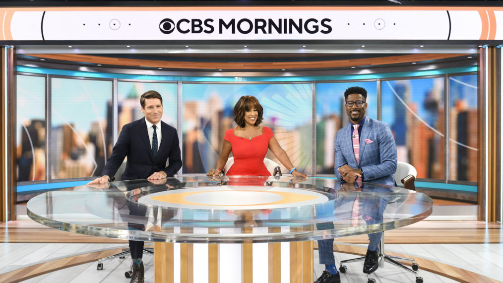 'CBS Mornings,' Tony Dokoupil, Gayle King, and Nate Burleson