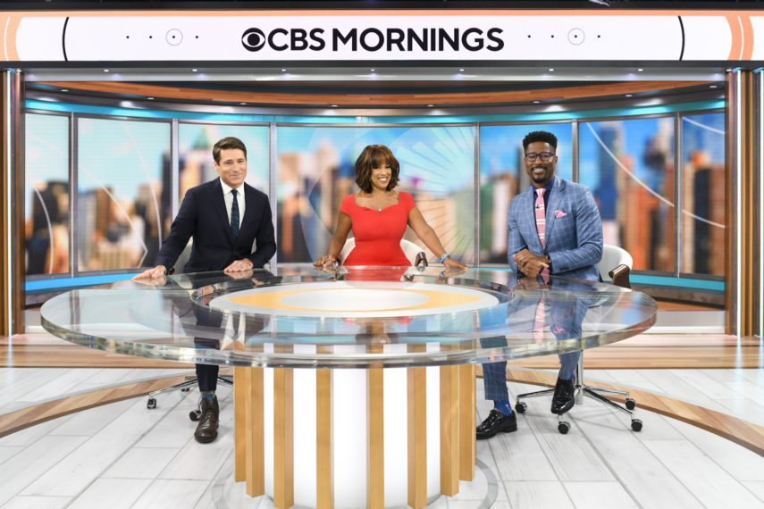 'CBS Mornings' - Tony Dokoupil, Gayle King, and Nate Burleson