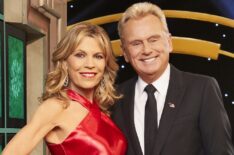 Celebrity Wheel of Fortune Vanna White Pat Sajak