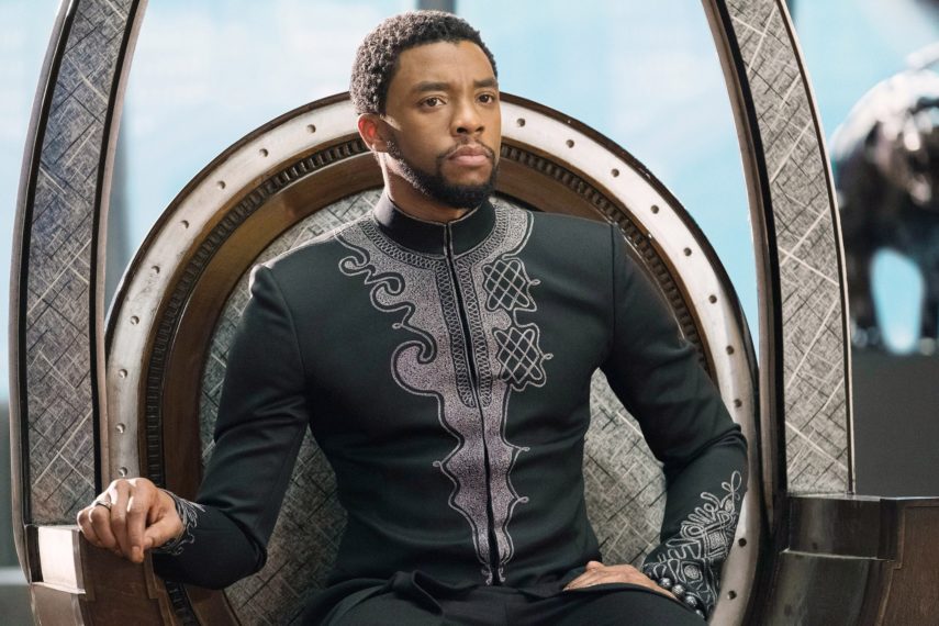 Chadwick Boseman as T'Challa in Marvel's Black Panther 