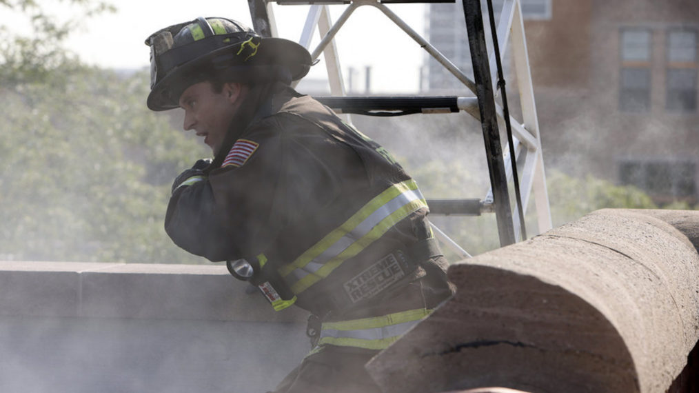 Jesse Spencer as Matthew Casey in Chicago Fire