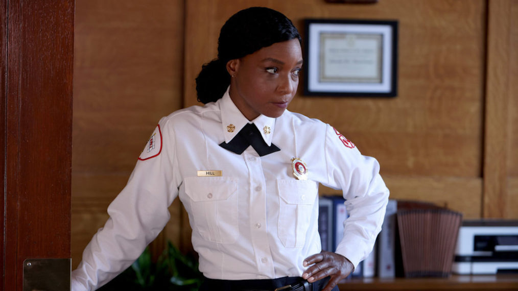 J. Nicole Brooks as Hill in Chicago Fire