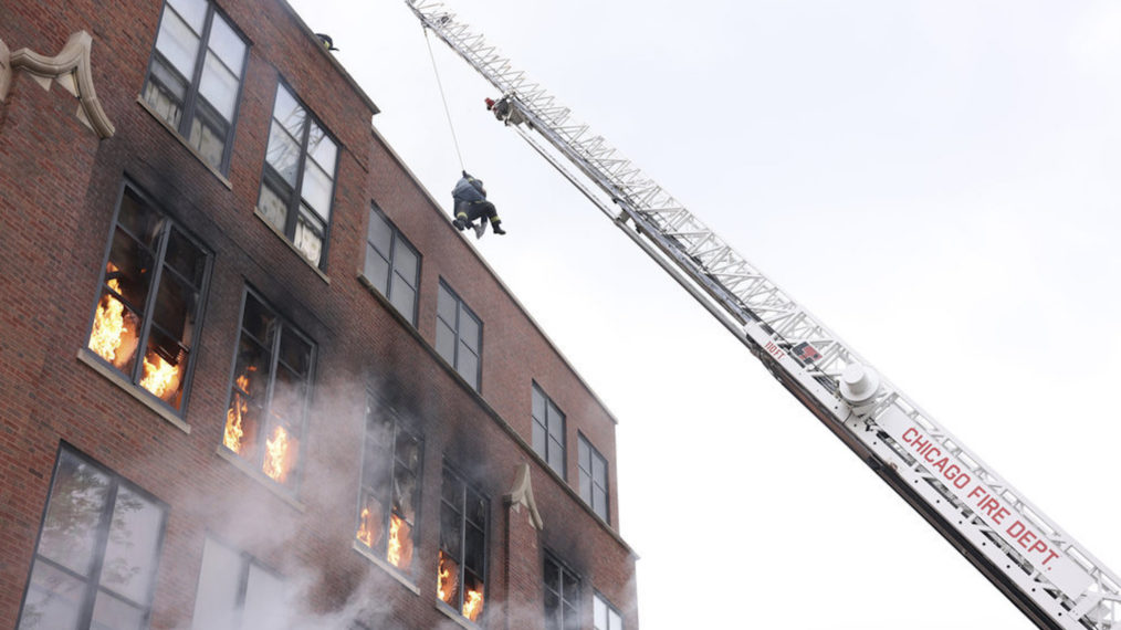 A rescue in Chicago Fire