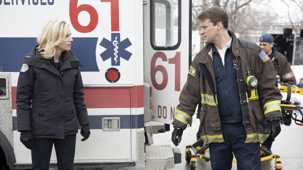 'Chicago Fire' Stars Kara Killmer and Jesse Spencer