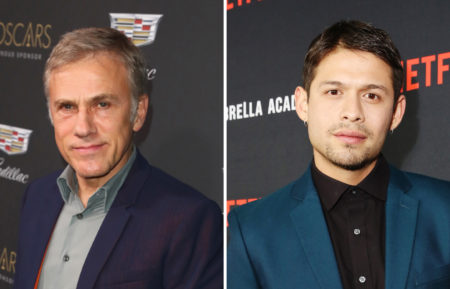 Christoph Waltz and David Castaneda