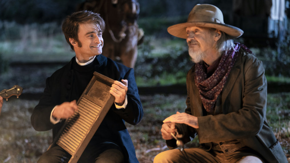 'MIracle Workers' Stars Daniel Radcliffe and Steve Buscemi
