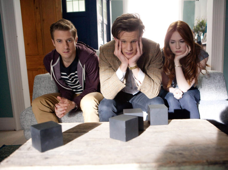 'Doctor Who' Stars Arthur Darvill, Matt Smith and Karen Gillan