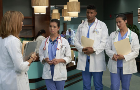 'Doogie Kamealoha, M.D.' Stars Peyton Elizabeth Lee, Jeffrey Bowyer-Chapman and Mapuana Makia