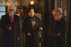 'Gossip Girl' Stars Malcolm McDowell, Hettienne Park, and Emily Alyn Lind