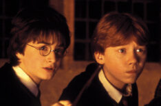 'Harry Potter and the Chamber of Secrets,' Daniel Radcliffe as Harry Potter, Rupert Grint as Ron Weasley
