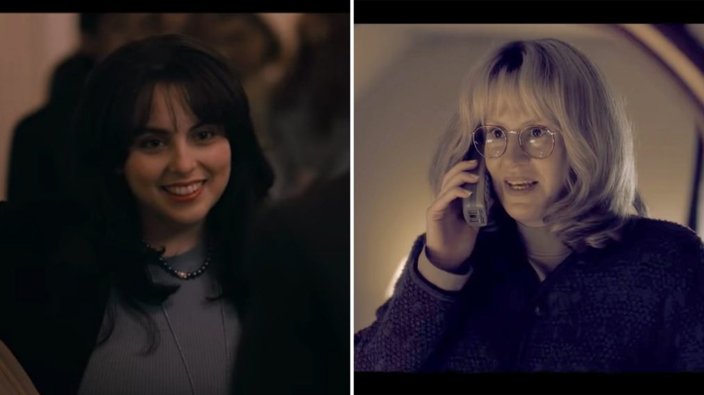 Beanie Feldstein as Monica Lewinsky, Sarah Paulson as Linda Tripp in Impeachment: American Crime Story