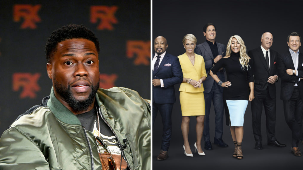 Kevin Hart at Winter TCA Press Tour / Daymond John, Barbara Corcoran, Mark Cuban, Lori Greiner, Kevin O’Leary, and Robert Herjavec are Sharks on ABC’s Shark Tank