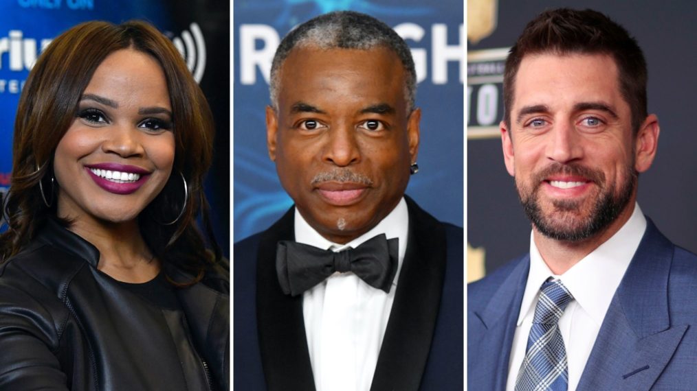 Laura Coates, LeVar Burton, Aaron Rodgers