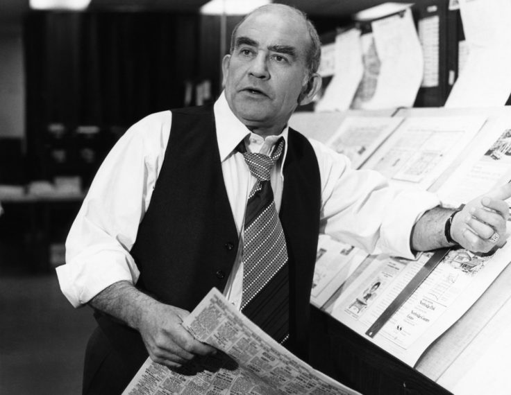 Ed Asner in Lou Grant