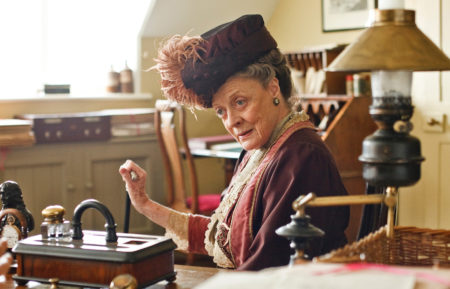 Maggie Smith as the Dowager Countess in Downton Abbey