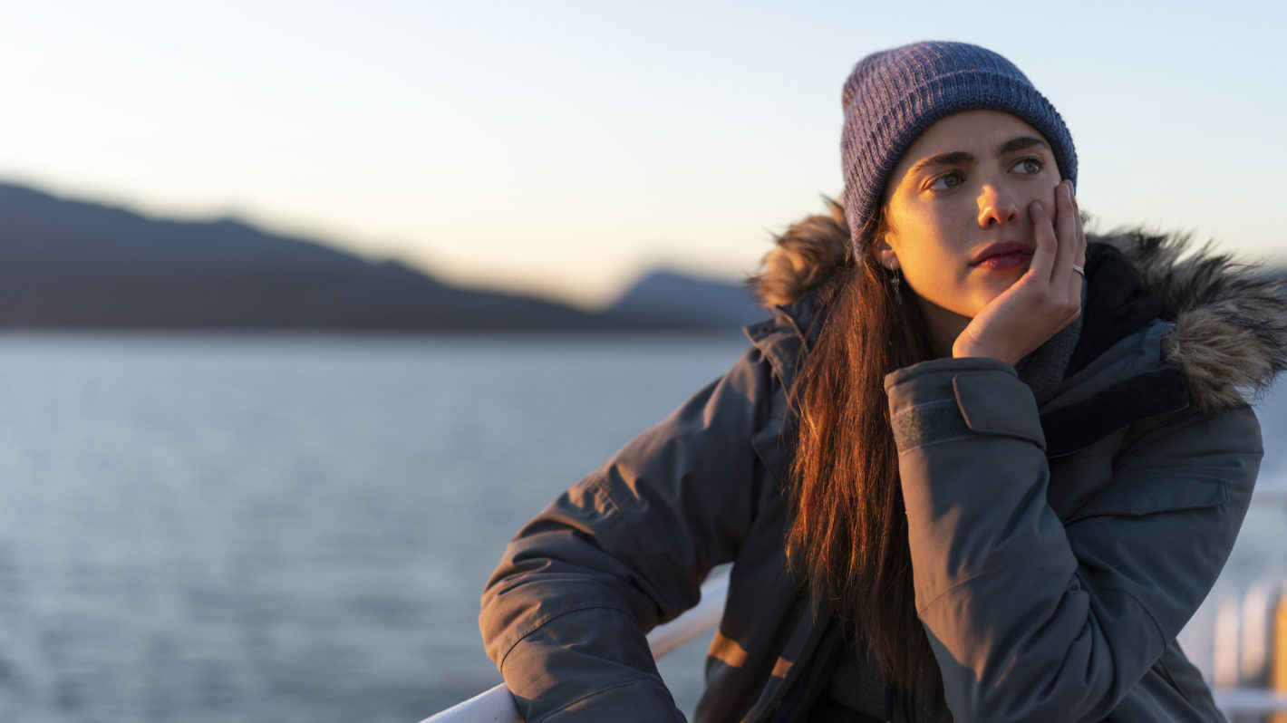 Margaret Qualley as Alex in Maid