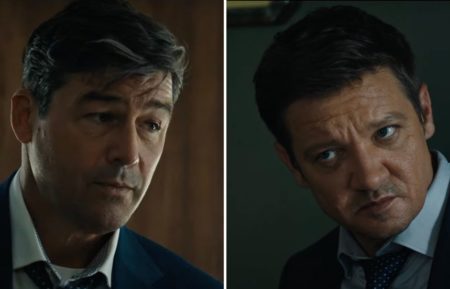 Kyle Chandler, Jeremy Renner in Mayor of Kingstown