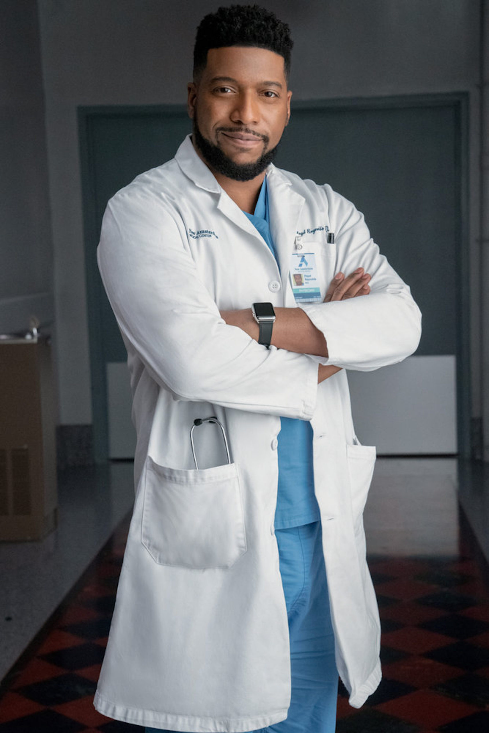 Jocko Sims as Dr. Floyd Reynolds in New Amsterdam