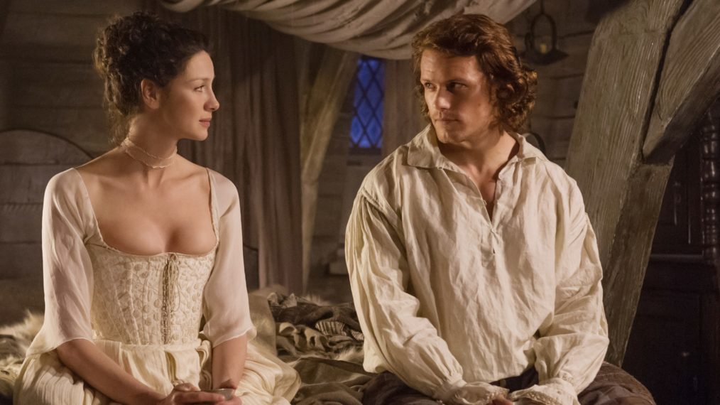 Outlander Season 1 Caitriona Balfe Sam Heughan The Wedding