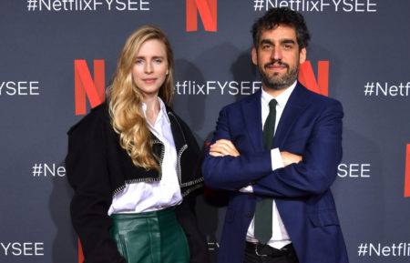 Brit Marling and Zal Batmanglij attend Netflix FYSEE Change In Focus