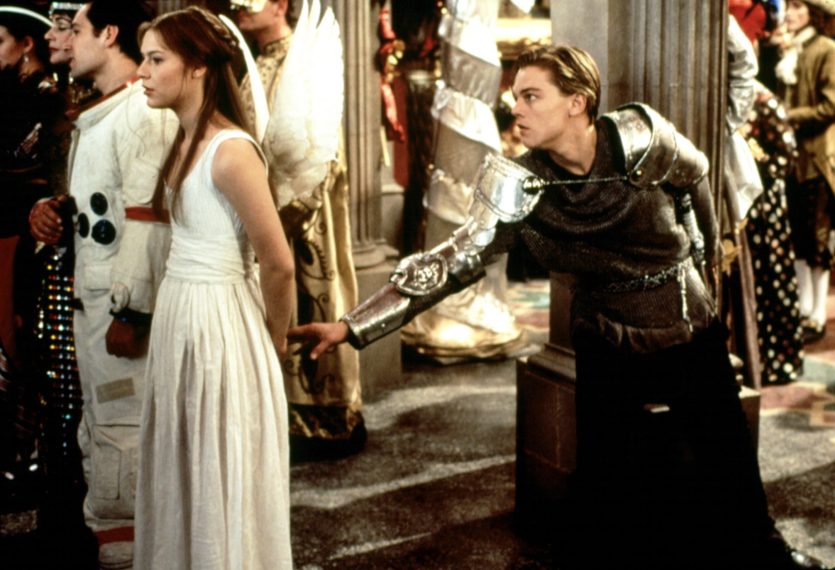 Romeo + Juliet Claire Danes and Leonardo DiCaprio 