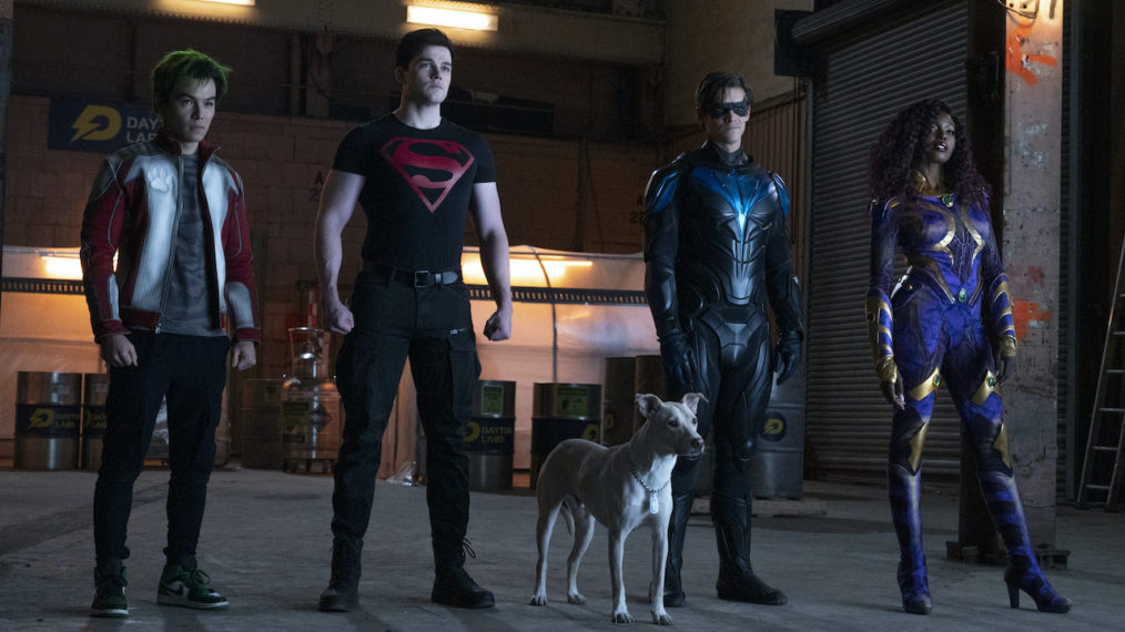 Titans - Ryan Potter, Joshua Orpin, Brenton Thwaites, Anna Diop
