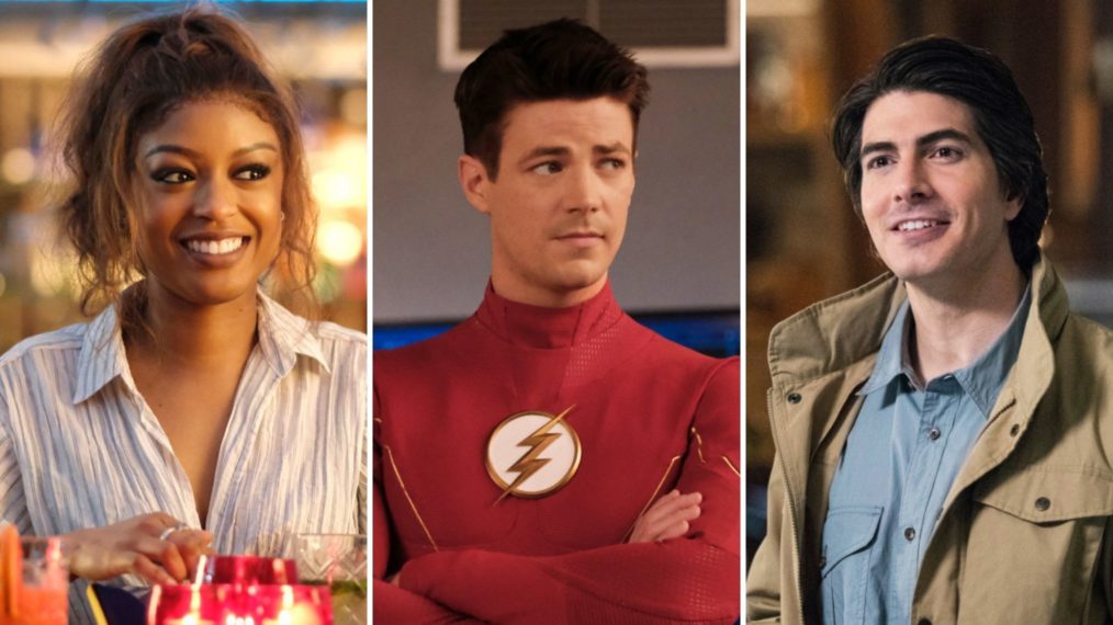 Ryan Wilder in Batwoman, Grant Gustin in The Flash, Brandon Routh in Legends of Tomorrow