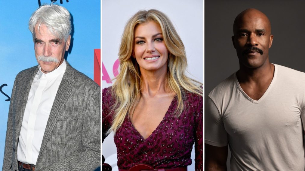 Sam Elliott, Faith Hill, and LaMonica Garrett