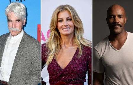 Sam Elliott, Faith Hill, and LaMonica Garrett