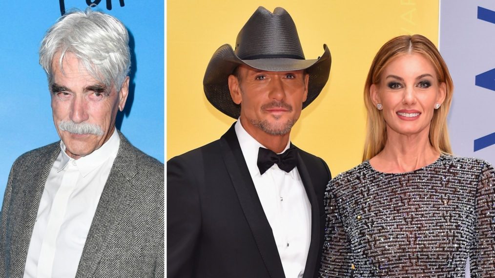 Sam Elliott, Tim McGraw, and Faith Hill